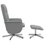 Sillón reclinable con reposapiés tela gris claro von , Sessel - Ref: Foro24-356570, Preis: 175,61 €, Rabatt: %