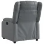 Sillón reclinable de cuero sintético gris von , Sessel - Ref: Foro24-373525, Preis: 248,52 €, Rabatt: %