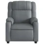 Sillón reclinable de cuero sintético gris von , Sessel - Ref: Foro24-373525, Preis: 248,52 €, Rabatt: %
