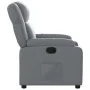 Sillón reclinable de cuero sintético gris von , Sessel - Ref: Foro24-373525, Preis: 248,52 €, Rabatt: %