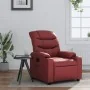 Sillón reclinable de cuero sintético rojo tinto von , Sessel - Ref: Foro24-374137, Preis: 215,42 €, Rabatt: %
