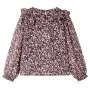 Camisa infantil de manga larga rosa oscuro 140 by , Kids T-shirts - Ref: Foro24-14408, Price: 13,12 €, Discount: %