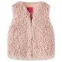Chaleco infantil de pelo sintético rosa claro 140 von , Oberbekleidung für Kinder - Ref: Foro24-14398, Preis: 18,51 €, Rabatt: %