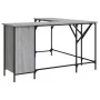 Escritorio madera de ingeniería gris Sonoma 141x141x75 cm von , Schreibtische - Ref: Foro24-837600, Preis: 97,74 €, Rabatt: %