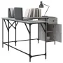 Escritorio madera de ingeniería gris Sonoma 141x141x75 cm von , Schreibtische - Ref: Foro24-837600, Preis: 97,74 €, Rabatt: %