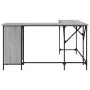 Escritorio madera de ingeniería gris Sonoma 141x141x75 cm von , Schreibtische - Ref: Foro24-837600, Preis: 97,74 €, Rabatt: %