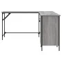 Escritorio madera de ingeniería gris Sonoma 141x141x75 cm von , Schreibtische - Ref: Foro24-837600, Preis: 97,74 €, Rabatt: %