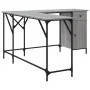 Escritorio madera de ingeniería gris Sonoma 141x141x75 cm von , Schreibtische - Ref: Foro24-837600, Preis: 97,74 €, Rabatt: %