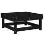 Juego de muebles de jardín 3 pzas madera maciza de pino negro von , Modulare Sofas für den Außenbereich - Ref: Foro24-825412,...