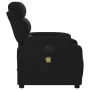 Sillón reclinable de masaje eléctrico tela negro de , Sillones - Ref: Foro24-3204970, Precio: 295,83 €, Descuento: %