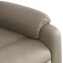 Sillón reclinable elevable cuero artificial color capuchino by , Armchairs - Ref: Foro24-3205270, Price: 308,04 €, Discount: %