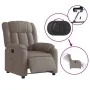 Sillón reclinable eléctrico tela gris taupé de , Sillones - Ref: Foro24-3205300, Precio: 281,78 €, Descuento: %