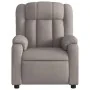 Sillón reclinable eléctrico tela gris taupé de , Sillones - Ref: Foro24-3205300, Precio: 281,78 €, Descuento: %