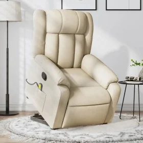 Silla de masaje reclinable de pie de tela color crema von , Sessel - Ref: Foro24-3205337, Preis: 337,26 €, Rabatt: %