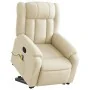 Silla de masaje reclinable de pie de tela color crema by , Armchairs - Ref: Foro24-3205337, Price: 337,26 €, Discount: %