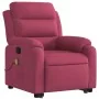 Sillón reclinable de masaje elevable terciopelo rojo tinto von , Sessel - Ref: Foro24-3205108, Preis: 332,74 €, Rabatt: %