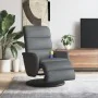 Sillón reclinable de masaje con reposapiés cuero sintético gris von , Sessel - Ref: Foro24-356727, Preis: 260,98 €, Rabatt: %