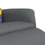 Sillón reclinable de masaje con reposapiés cuero sintético gris von , Sessel - Ref: Foro24-356727, Preis: 260,98 €, Rabatt: %