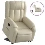 Sillón reclinable elevable eléctrico de cuero sintético crema von , Sessel - Ref: Foro24-3205279, Preis: 381,68 €, Rabatt: %