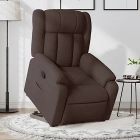 Sillón reclinable elevable tela marrón oscuro von , Sessel - Ref: Foro24-3205321, Preis: 309,43 €, Rabatt: %