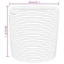 Cestas de almacenaje 2 uds algodón gris y blanco Ø28x18 cm by , Baskets - Ref: Foro24-358458, Price: 30,86 €, Discount: %