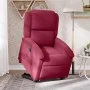 Sillón eléctrico reclinable elevable de terciopelo rojo tinto de , Sillones - Ref: Foro24-3204327, Precio: 347,81 €, Descuent...