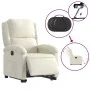 Sillón eléctrico reclinable elevable de terciopelo crema von , Sessel - Ref: Foro24-3204331, Preis: 354,38 €, Rabatt: %