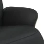 Sillón reclinable con reposapiés cuero sintético negro by , Armchairs - Ref: Foro24-356629, Price: 249,93 €, Discount: %