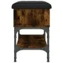 Banco zapatero madera de ingeniería roble ahumado 62x32x45 cm von , Bänke für Hallen und Lager - Ref: Foro24-835169, Preis: 5...