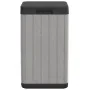 Cubo de basura de exterior PP gris 38x38x65 cm by , Garbage cans and trash cans - Ref: Foro24-364225, Price: 119,68 €, Discou...
