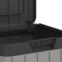 Cubo de basura de exterior PP gris 38x38x65 cm by , Garbage cans and trash cans - Ref: Foro24-364225, Price: 119,68 €, Discou...
