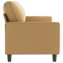 Sofá de 3 plazas terciopelo marrón 180 cm by , Sofas - Ref: Foro24-359216, Price: 311,58 €, Discount: %