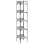 Librería de 5 estantes madera gris Sonoma 35x30x174 cm by , Bookcases and shelves - Ref: Foro24-838856, Price: 51,55 €, Disco...