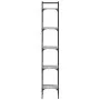 Librería de 5 estantes madera gris Sonoma 35x30x174 cm by , Bookcases and shelves - Ref: Foro24-838856, Price: 51,55 €, Disco...
