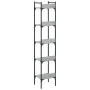 Librería de 5 estantes madera gris Sonoma 35x30x174 cm by , Bookcases and shelves - Ref: Foro24-838856, Price: 51,55 €, Disco...