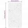 Alfombra de pelo corto suave lavable HUARTE azul 60x110 cm by , Rugs - Ref: Foro24-375127, Price: 19,35 €, Discount: %