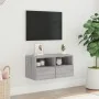 Mueble de pared TV madera de ingeniería Sonoma gris 60x30x30 cm von , TV-Möbel - Ref: Foro24-836864, Preis: 43,81 €, Rabatt: %