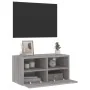 Mueble de pared TV madera de ingeniería Sonoma gris 60x30x30 cm von , TV-Möbel - Ref: Foro24-836864, Preis: 43,81 €, Rabatt: %