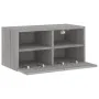 Mueble de pared TV madera de ingeniería Sonoma gris 60x30x30 cm von , TV-Möbel - Ref: Foro24-836864, Preis: 43,81 €, Rabatt: %