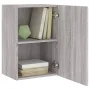 Muebles de TV de pared 2 uds madera gris Sonoma 40,5x30x60 cm by , TV Furniture - Ref: Foro24-836921, Price: 75,58 €, Discoun...