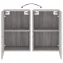 Muebles de TV de pared 2 uds madera gris Sonoma 40,5x30x60 cm by , TV Furniture - Ref: Foro24-836921, Price: 75,58 €, Discoun...