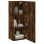 Mueble de TV de pared madera roble ahumado 40,5x30x102 cm by , TV Furniture - Ref: Foro24-836935, Price: 62,84 €, Discount: %