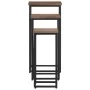 Soportes para plantas 3 unidades madera maciza de teca de , Soportes para macetas - Ref: Foro24-358537, Precio: 147,49 €, Des...