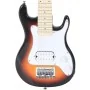 Guitarra eléctrica para niños con funda marrón y blanco 3/4 30" by , Guitars - Ref: Foro24-70195, Price: 118,71 €, Discount: %