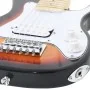Guitarra eléctrica para niños con funda marrón y blanco 3/4 30" by , Guitars - Ref: Foro24-70195, Price: 118,71 €, Discount: %