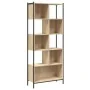 Estantería madera de ingeniería roble Sonoma 72x28x172 cm de , Librerías y estanterías - Ref: Foro24-3213653, Precio: 96,26 €...