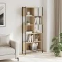 Estantería madera de ingeniería roble Sonoma 72x28x172 cm de , Librerías y estanterías - Ref: Foro24-3213653, Precio: 96,26 €...