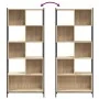 Estantería madera de ingeniería roble Sonoma 72x28x172 cm de , Librerías y estanterías - Ref: Foro24-3213653, Precio: 96,26 €...
