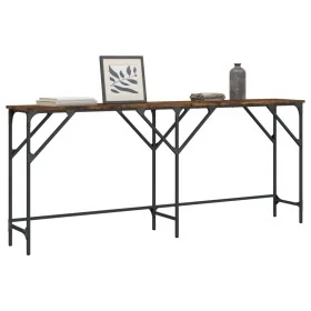 Mesa consola madera de ingeniería roble ahumado 180x29x75 cm von , Seitentische - Ref: Foro24-837764, Preis: 58,07 €, Rabatt: %