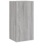 Muebles TV pared con LED 4 pzas madera ingeniería gris Sonoma von , TV-Möbel - Ref: Foro24-3216851, Preis: 198,55 €, Rabatt: %